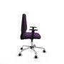 PIQUERAS Y CRESPO Silla de oficina Elche Morada con Brazos 1D