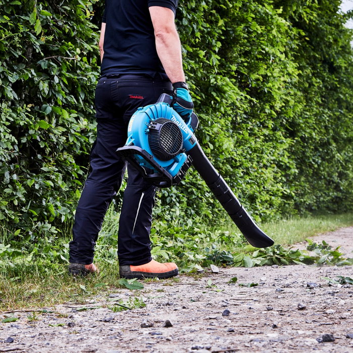 Makita DUB363PG4V Sopladora y Aspiradora de Hojas Inalámbrica con 4 Baterías y Cargador Dual