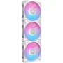 Corsair iCUE LINK RX120 RGB MAX White Kit de 3 Ventiladores de 120mm