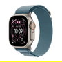 Apple Watch Ultra 3 GPS + Cellular 49mm Titanio Natural Correa Alpine Loop Azul Claro Talla L