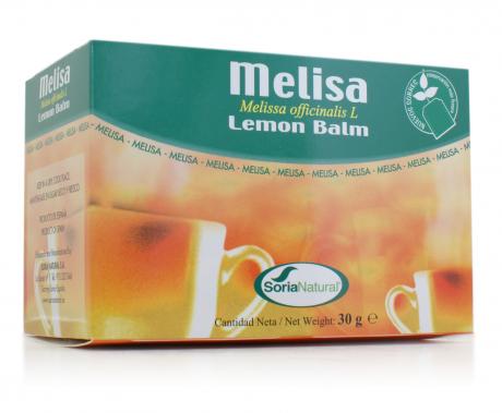 SORIA NATURAL Melisa Infusión 20 filtros SORIA NATURAL Melisa Infusión 20 filtros