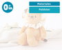 KioKids Peluche León Adorable Bebé Polyester Suave Regalo Tierno +0 Meses