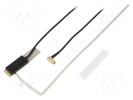 PER.PIC. Antena de automóvil DAB 17dBi negro