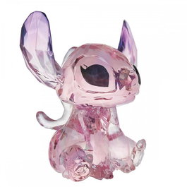 Enesco Figura Acrílica Disney Lilo & Stitch Ángel Facetada Brillante Muy Detallada