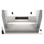 EQUIP Bastidor de pared 6U con puerta de vidrio templado Gris EWM-06-3030-G