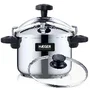 Haeger PC-6SS.019A Olla a Presión 6 L de Acero Inoxidable, Apta para Cocinas de Inducción, Gas, Eléctrico y Cerámico