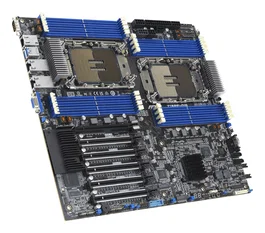 ASUS Z13PE-D16/ASMB11 Placa base para servidor Intel C741, Socket LGA 4677 (E), ATX extendida, 16x DIMM DDR5 (hasta 2TB), 10GbE, M.2, SATA III, 5x PCIe 5.0 x16