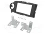 ACV Bastidor de montaje de radio para Toyota Yaris (XP13 Facelift) 2014+, 2 DIN, negro