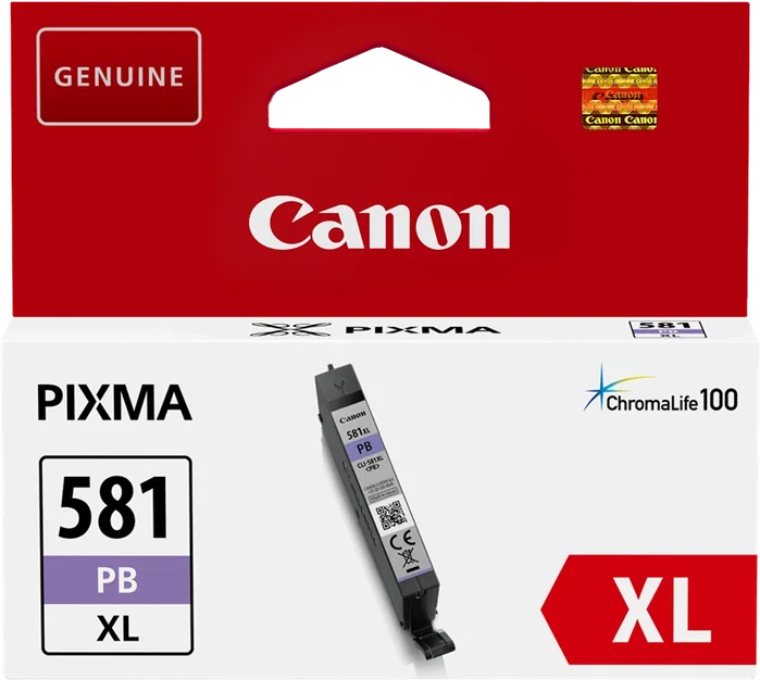 Canon CLI-581PB XL Cartucho de Tinta Photo Blue XL Canon CLI-581PB XL Cartucho de Tinta Photo Blue XL