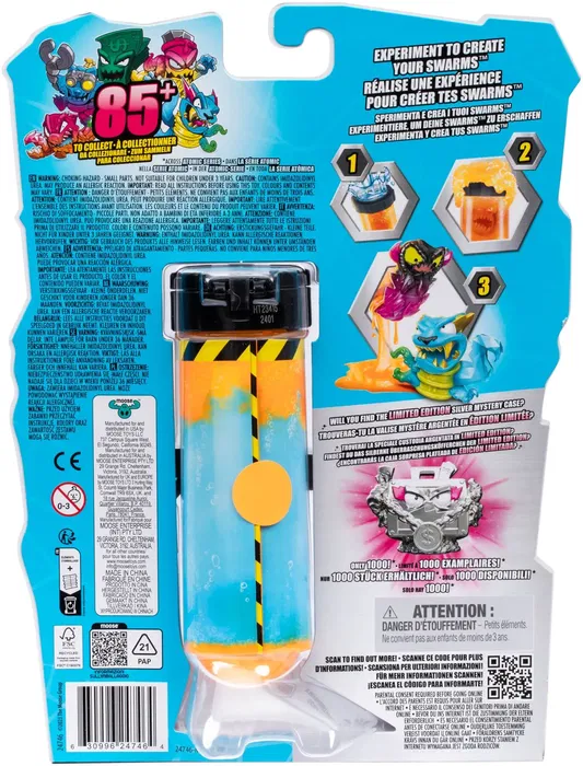 MrBeast Lab MRB0630996247464 Pack 5 Minifiguras Swarms Atomic Niños 5+ Años MrBeast Lab MRB0630996247464 Pack 5 Minifiguras Swarms Atomic Niños 5+ Años