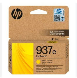 HP Tinta Amarilla Officejet Pro 9110, 9120, 9130, 9720, 9730 - Nº 937E Alta Capacidad XL