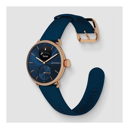 Withings ScanWatch 2 38mm Rose Gold Blue EKG, Oxígeno en Sangre y Seguimiento del Sueño