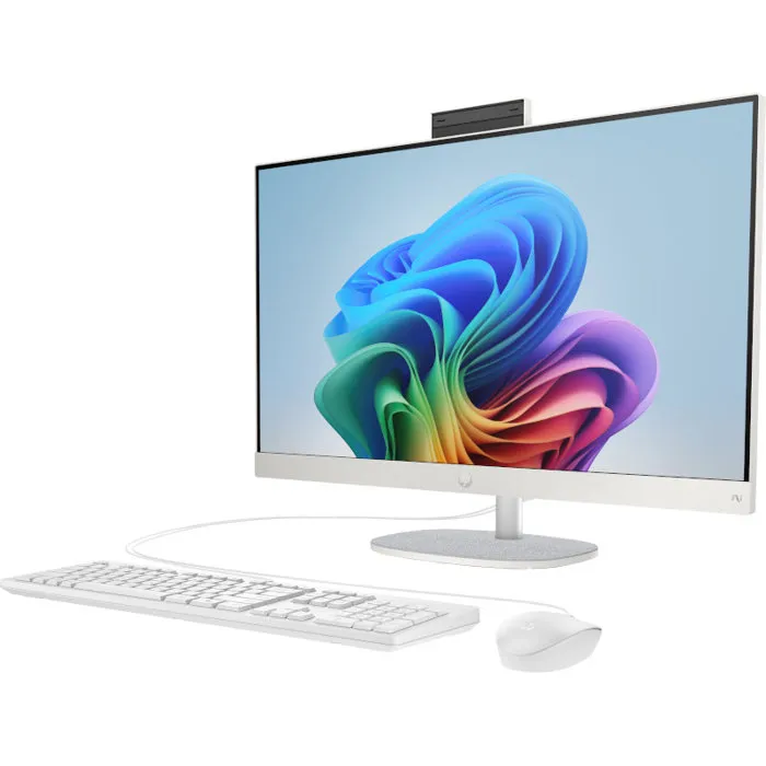 HP Ordenador todo en uno 24-cr0091nf - Windows 11 - Pantalla IPS FHD 23,8" - Athlon Silver 7120U - 8 GB RAM - SSD 512 GB - Teclado francés y ratón