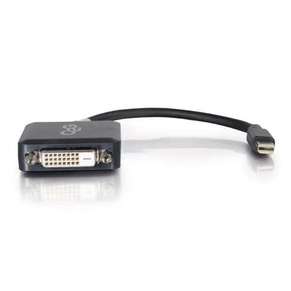 C2G 84311 Adaptador Cable Mini DisplayPort Macho a DVI-D Hembra 0.2m Negro, Resolución 1920x1200