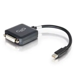 C2G 84311 Adaptador Cable Mini DisplayPort Macho a DVI-D Hembra 0.2m Negro, Resolución 1920x1200