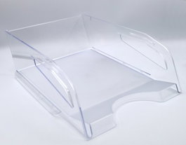 OLEF Bandeja Sobremesa Jumbo Transparente (Set de 6)
