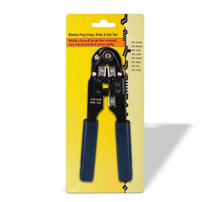 Aisens Crimpadora Metálica A142-0310 para RJ45, Negro y Azul Aisens Crimpadora Metálica A142-0310 para RJ45, Negro y Azul
