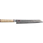 Miyabi 5000MCD Cuchillo para pan 23cm de acero MC63 con mango de abedul marrón