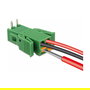 DeLOCK 65952 Terminalblock Set para Platine 2 Pin 3,81 mm Rastermass horizontal, Color Verde, Seccion Cable 24-12 AWG, Plástico, -40 a 105 °C