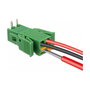 DeLOCK 65952 Terminal block de 2 pines 3,81 mm paso horizontal verde