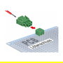 DeLOCK 65952 Terminalblock Set para Platine 2 Pin 3,81 mm Rastermass horizontal, Color Verde, Seccion Cable 24-12 AWG, Plástico, -40 a 105 °C