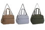 DKD Home Decor Bolso de Viaje Nylon y Poliéster Surtido de 3 Unidades