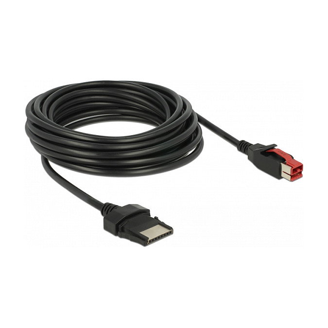 DeLOCK 85481 Cable PoweredUSB de 24 V a 8 pines, 5 m DeLOCK 85481 Cable PoweredUSB de 24 V a 8 pines, 5 m