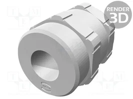 HARTING Prensaestopa con blindaje PG11 para cables de 6,5 a 8,5 mm