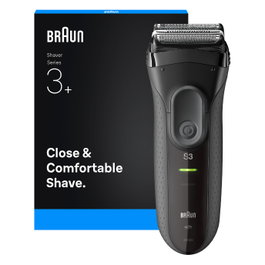 Braun Serie 3 3000S Máquina de Afeitar Láminas Gris Carga AC/Batería 30 min