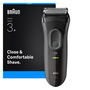Braun Serie 3 3000S Gris