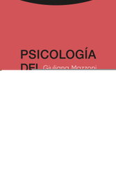 Psicología del testimonio, Giuliana Mazzono - TROTTA EDITORIAL