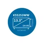 Kensington K55253WW Filtro de Privacidad MagPro para Monitor de 13.3" - Magnético, Antirreflejo, Reducción Luz Azul - Compatible con Portátiles Ultrafinos y Pantallas sin Marco