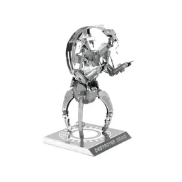 Fascinations Maqueta 3D Metal Droideka Star Wars Montaje sin Pegamento ni Soldadura