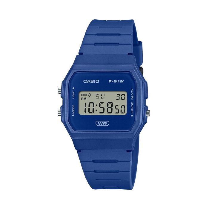 Reloj Hombre Casio F-91WB-2A1EF (Ø 35 mm) Reloj Hombre Casio F-91WB-2A1EF (Ø 35 mm)