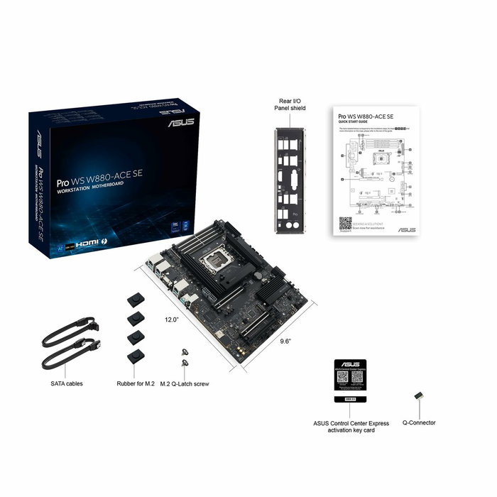 ASUS PRO WS W880-ACE SE Placa base ATX LGA 1851 Intel W880