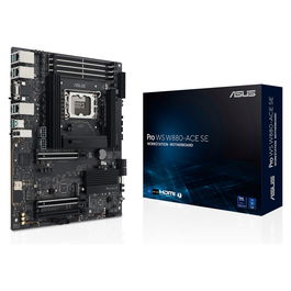 ASUS Pro WS W880-ACE SE - Placa Base ATX W880 LGA1851 para Intel Core Ultra, DDR5, 2x PCIe 5.0 x16, 4x M.2, USB4, 3x 2.5Gb LAN, Thunderbolt