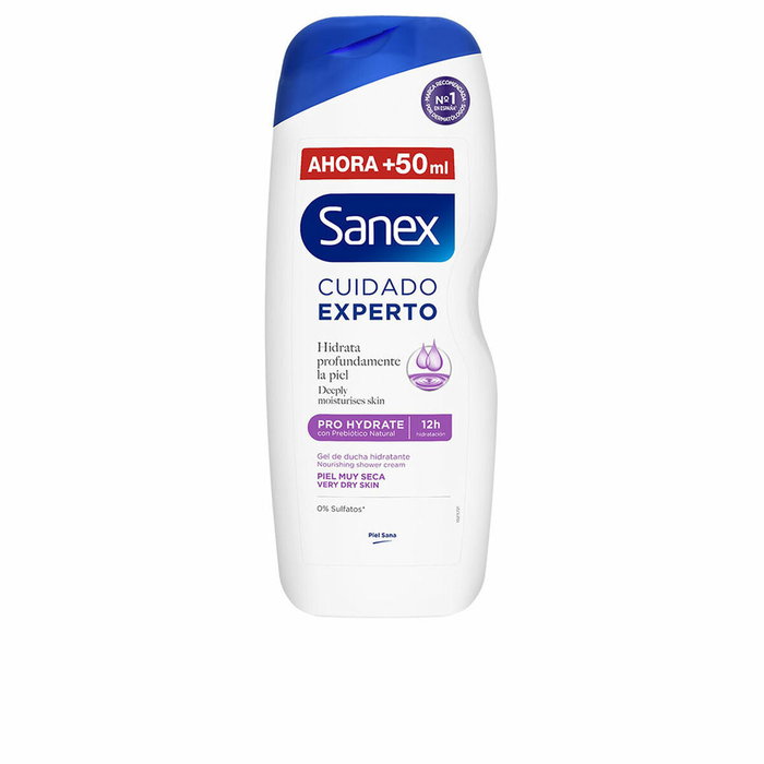 Sanex Pro Hydrate Gel de Ducha para Piel Muy Seca 600 ml