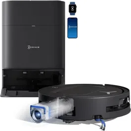 Ecovacs T80 OMNI Robot Aspirador y Fregador 18.000 Pa Limpieza Automática Instantánea OZMO Roller ZeroTangle 3.0