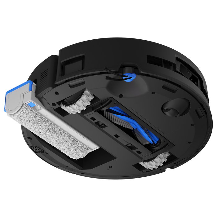 ECOVACS Deebot T80 OMNI Aspirador y Fregador Robot con Auto-Vaciado, Navegación AIVI 3D y Lidar, Negro, 18000 Pa, 3 L, Wi-Fi, Compatible con Alexa y Asistente Google