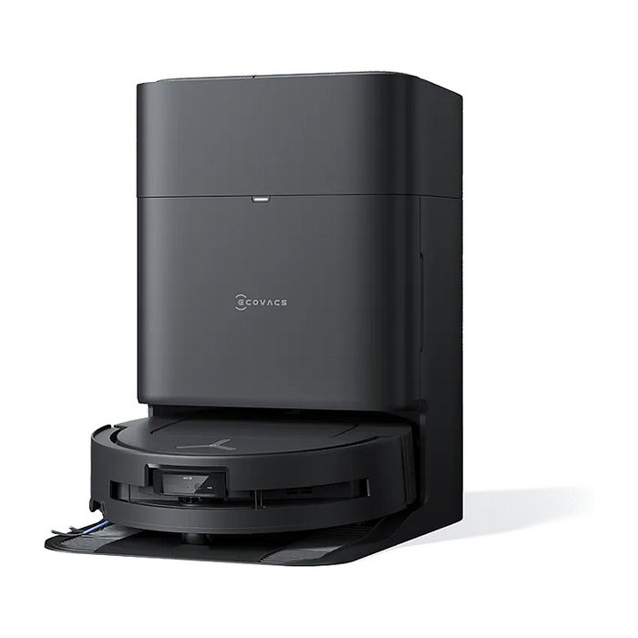 ECOVACS Deebot T80 OMNI Aspirador y Fregador Robot con Auto-Vaciado, Navegación AIVI 3D y Lidar, Negro, 18000 Pa, 3 L, Wi-Fi, Compatible con Alexa y Asistente Google