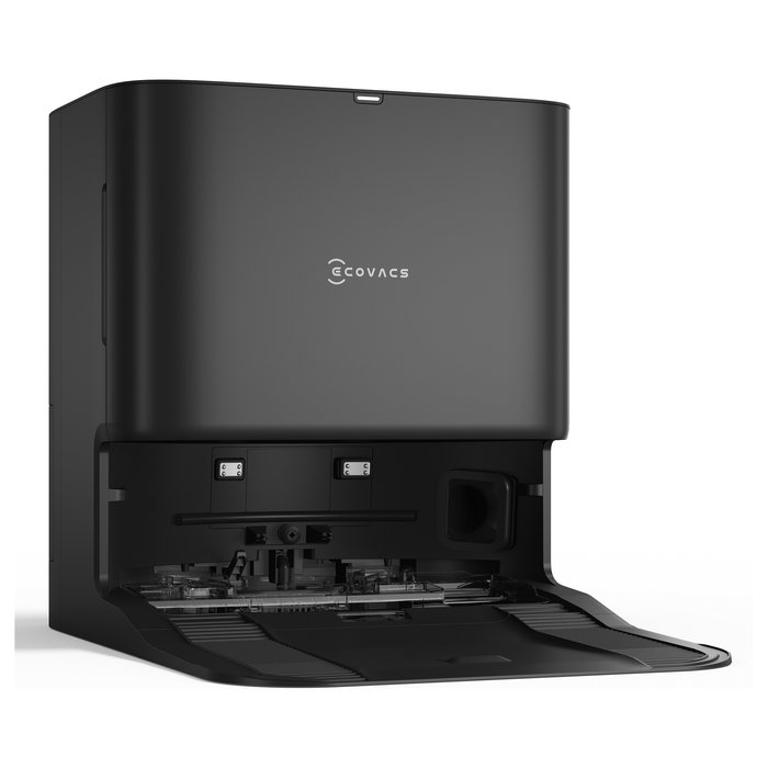 ECOVACS Deebot T80 OMNI Aspirador y Fregador Robot con Auto-Vaciado, Navegación AIVI 3D y Lidar, Negro, 18000 Pa, 3 L, Wi-Fi, Compatible con Alexa y Asistente Google