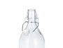 Vivalto Botella Nature 1L Transparente Vidrio, Plástico, Silicona, Metal 1000 ml 9x28x9 cm (Set de 18)