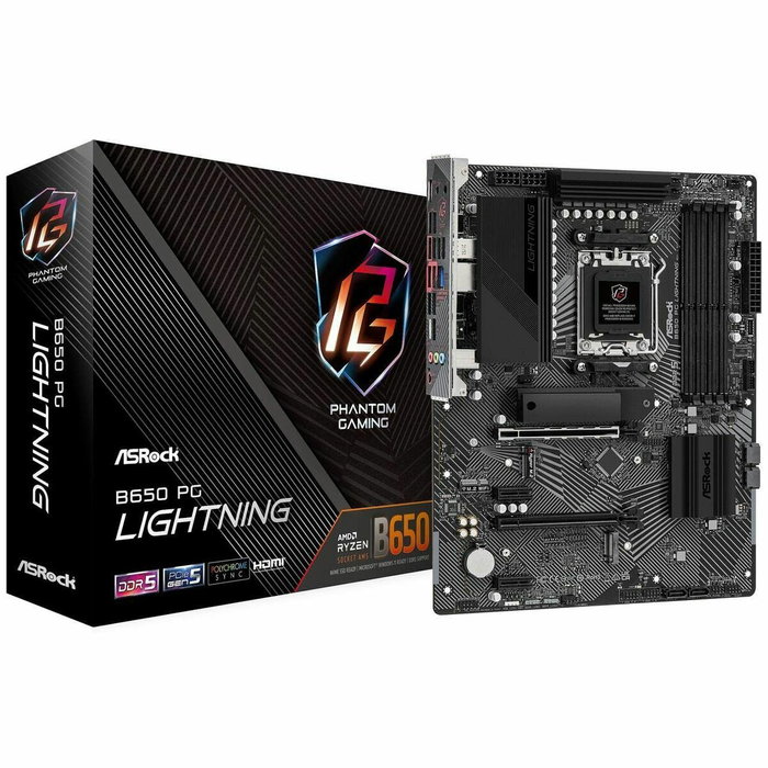 ASRock B650 PG Lightning AM5 ATX DDR5 ASRock B650 PG Lightning AM5 ATX DDR5
