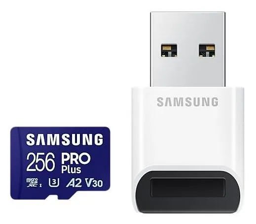 Samsung MB-MD256S 256 GB MicroSDXC UHS-I Clase 10 PRO Plus Azul