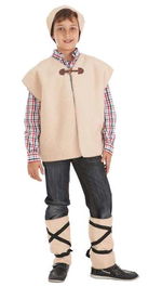 Creaciones Llopis Disfraz Infantil Pastor Chaleco Talla 2-3 Años