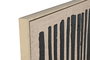 DKD Home Decor Set de 2 Cuadros de Lienzo Pintados a Mano 103x143 cm Beige y Negro