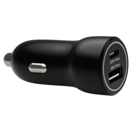 dbramante 1928 re-charge Cargador de coche 30W con USB-C y USB - Negro