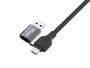Equip Cable 2 en 1 USB-C + A a RJ45 Gigabit Ethernet 5 m Negro