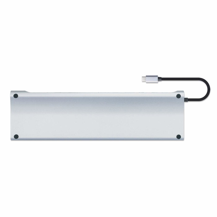 MANHATTAN Docking Station USB-C 11 en 1 MST para 3 Monitores 100W PD con Lector de Tarjetas SD/MicroSD MANHATTAN Docking Station USB-C 11 en 1 MST para 3 Monitores 100W PD con Lector de Tarjetas SD/MicroSD