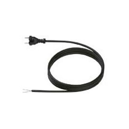 Bachmann 246.185 Cable de Neopreno 3m 2x1.0 H07RN-F Negro